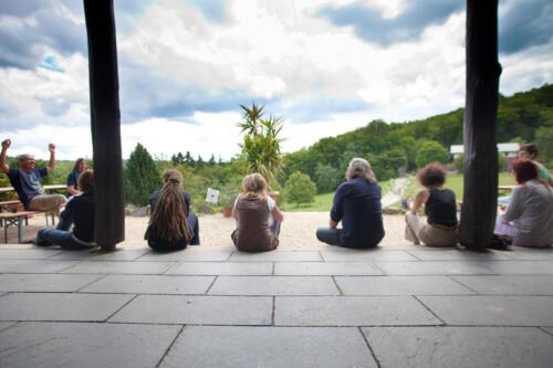 Blick von der Veranda